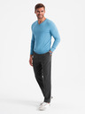 Ombre Clothing Elegantní pánský svetr BASIC s výstřihem do V Ombre Clothing