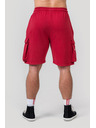 Nebbia Washed volné cargo šortky LEGACY 787 M,red