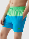 4F Chlapecké plážové šortky typu boardshorts 4F - modré