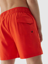4F Chlapecké plážové šortky typu boardshorts 4F - červené