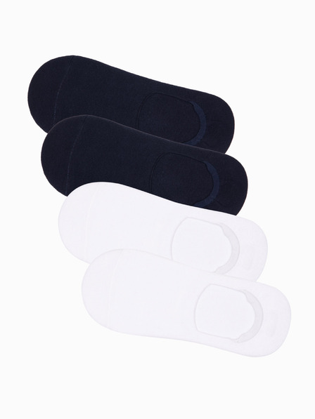 Ombre Clothing Pánské ponožky 4pack černá Ombre Clothing