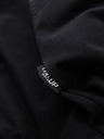 Ombre Clothing Pánské tričko LOOSE FIT s kapsou černé Ombre Clothing