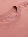 Ombre Clothing Pánské tričko LOOSE FIT s kapsou oranžové Ombre Clothing
