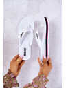 BIG STAR SHOES Women's flip-flops on the wedge Big Star bílá