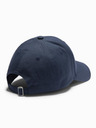 Ombre Clothing Pánská baseballová čepice s obdélníkovou nášivkou tmavě modrá Ombre Clothing