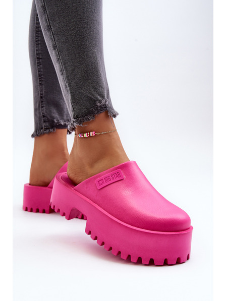 BIG STAR SHOES Dámské žabky na masivní podrážce Big Star