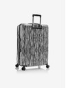 Heys Bílo-černý cestovní kufr se zvířecím vzrorem Heys EZ Fashion L Zebra
