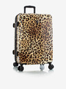 Heys Černo-hnědý vzorovaný cestovní kufr Heys Brown Leopard M