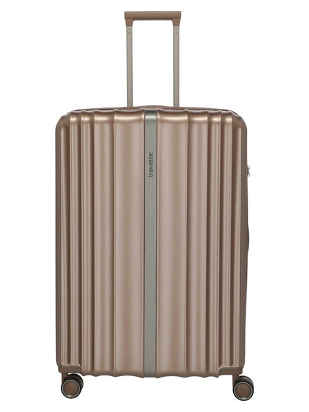 Travelite Cestovní kufr Travelite Paros 4w L Cappuccino