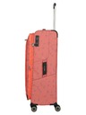 Travelite Cestovní kufr Travelite Skaii 4w L Print Peach