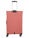 Travelite Cestovní kufr Travelite Skaii 4w L Print Peach