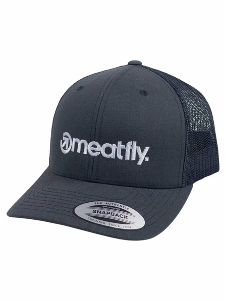 Meatfly Meatfly kšiltovka MF Logo Trucker Dark Grey | Šedá | Velikost
