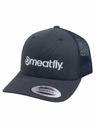 Meatfly Meatfly kšiltovka MF Logo Trucker Dark Grey | Šedá | Velikost