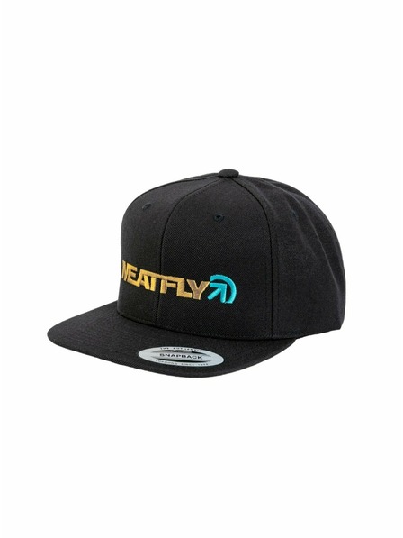 Meatfly Meatfly kšiltovka Skipper Snapback Wood / Black | Hnědá | Velikost