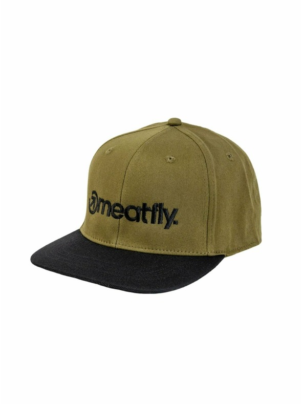 Meatfly Meatfly kšiltovka Rens Snapback Olive