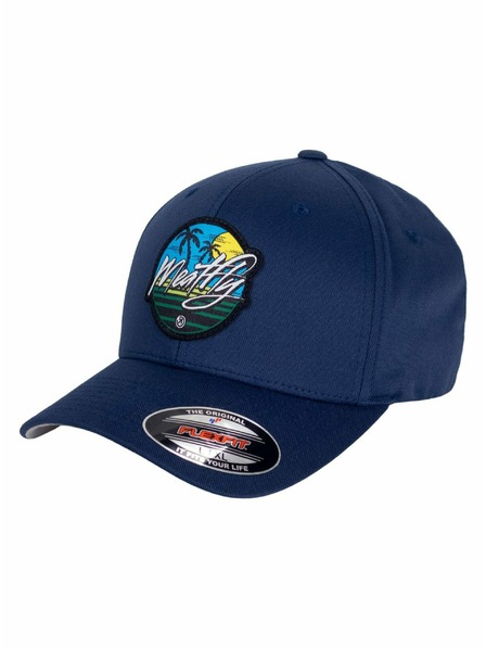 Meatfly Meatfly kšiltovka Raptor Flexfit Beach Navy | Modrá | Velikost