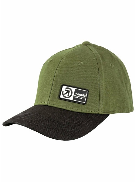 Meatfly Meatfly kšiltovka Wayne Flexfit Brand Olive / Black | Černá | Velikost