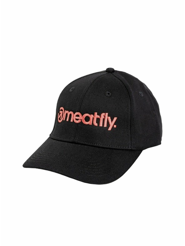 Meatfly Meatfly kšiltovka Brand Flexfit Red / Black | Červená | Velikost