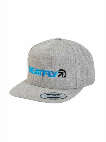 Meatfly Meatfly kšiltovka Skipper Snapback Grey Heather | Šedá | Velikost