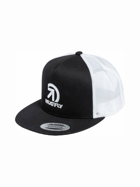 Meatfly Meatfly kšiltovka Kail Trucker Snapback Black | Černá | Velikost