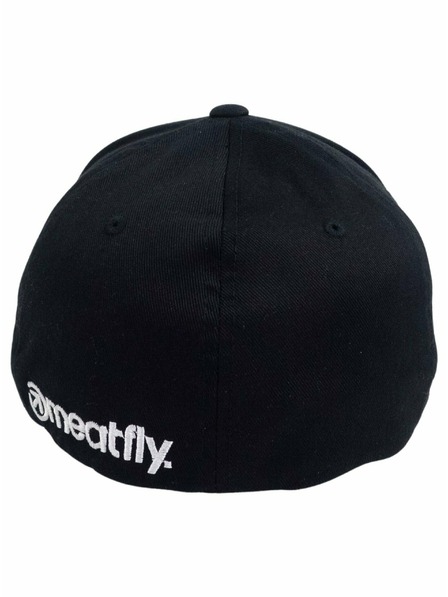 Meatfly Meatfly kšiltovka Big Shock Flexfit Black | Černá | Velikost