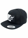 Meatfly Meatfly kšiltovka Big Shock Snapback White/Black | Černá | Velikost