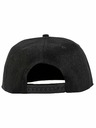Meatfly Meatfly kšiltovka Tyler Snapback Black Basic Logo | Černá | Velikost