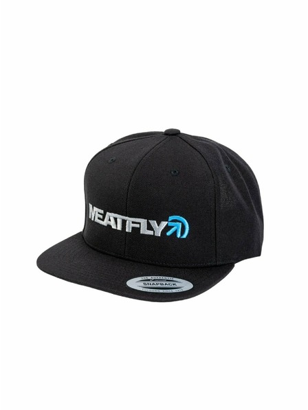 Meatfly Meatfly kšiltovka Skipper Snapback Grey / Black