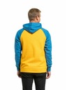 Meatfly Meatfly pánská technická mikina Gravel Sunflower / Blue