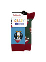 Bellinda CRAZY SOCKS 2x - Veselé ponožky 2 páry - light blue - green
