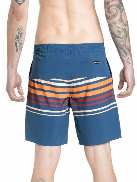 Meatfly Meatfly pánské plavky Ernie Boardshorts 19" Stripes Navy | Modrá | Velikost