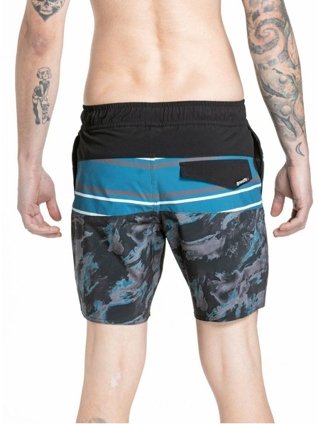Meatfly Meatfly pánské plavky Keith Boardshorts 17" Mossy Petrol | Modrá | Velikost
