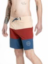 Meatfly Meatfly pánské plavky Ernie Boardshorts 19" Navy / Latte | Modrá | Velikost