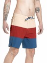 Meatfly Meatfly pánské plavky Ernie Boardshorts 19" Navy / Latte | Modrá | Velikost
