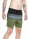 Meatfly Meatfly pánské plavky Keith Boardshorts 17" Olive / Black | Zelená | Velikost