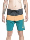Meatfly Meatfly pánské plavky Mitch Boardshorts 21" Snake Green / Camel | Zelená | Velikost