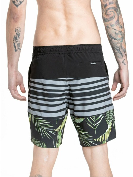 Meatfly Meatfly pánské plavky Ernie Boardshorts 19" Palm | Mnohobarevná | Velikost