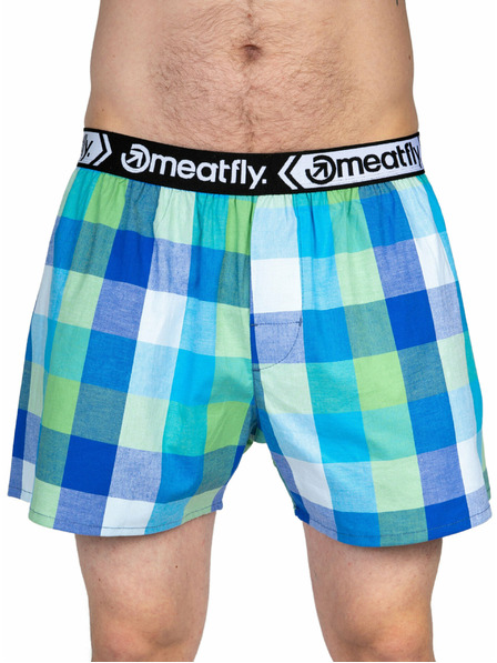 Meatfly Meatfly pánské boxerky Gigi Navy Red / Green | Červená | Velikost