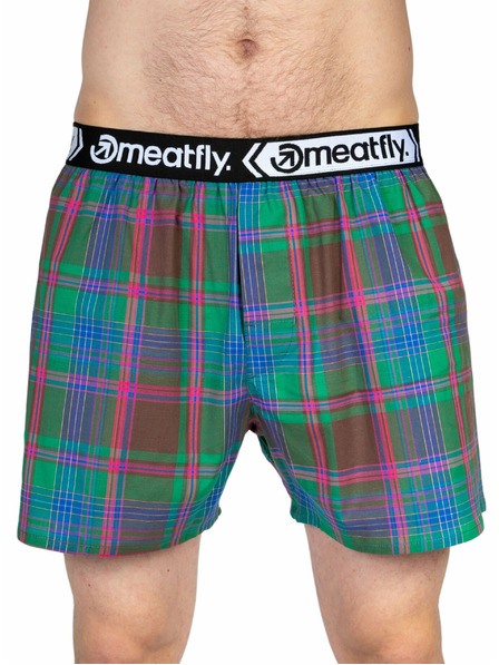 Meatfly Meatfly pánské boxerky Gigi Pink / Green | Růžová | Velikost