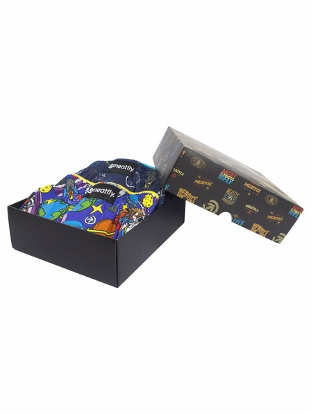 Meatfly Meatfly pánské boxerky Agostino Cosmo Gift Pack | Modrá | Velikost