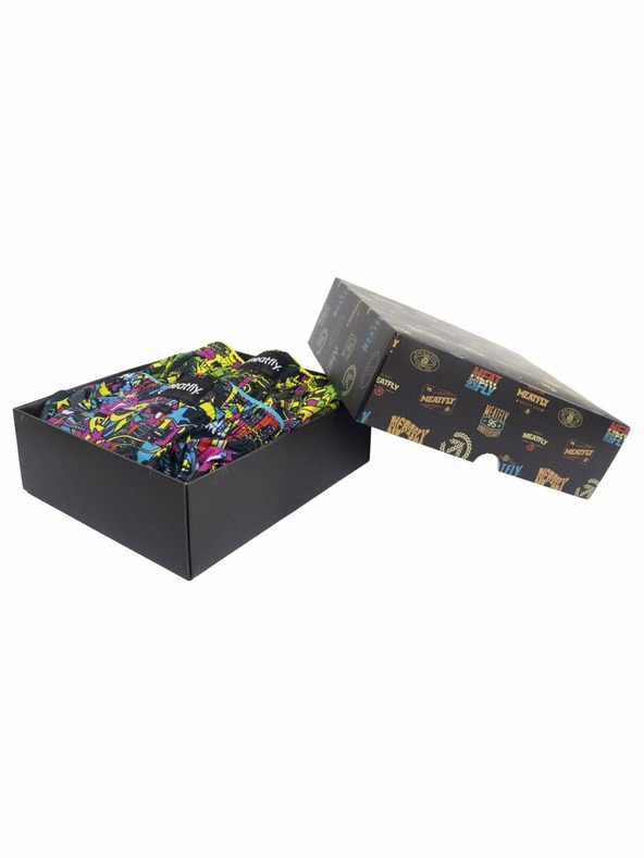 Meatfly Meatfly pánské boxerky Agostino Cityboi Gift Pack | Mnohobarevná | Velikost