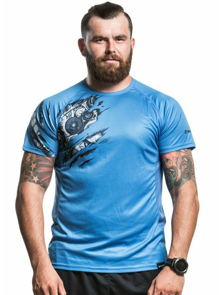 Meatfly Meatfly funkční triko Reaper C - Blue | Modrá | Velikost