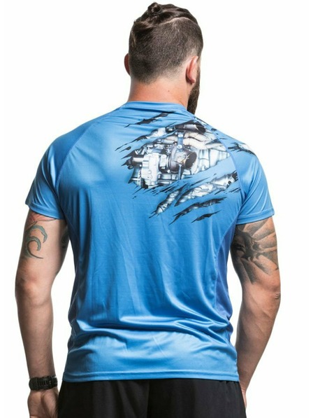 Meatfly Meatfly funkční triko Reaper C - Blue | Modrá | Velikost