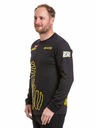 Meatfly Meatfly pánské tričko s dlouhým rukávem Dakar Beduin Black | Černá | Velikost