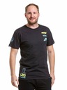 Meatfly Meatfly pánské tričko Dakar Blue/Black