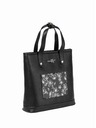 Meatfly Meatfly kabelka / batoh Kerry Blossom Black | Černá | Objem 7 L