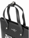 Meatfly Meatfly kabelka / batoh Kerry Blossom Black | Černá | Objem 7 L
