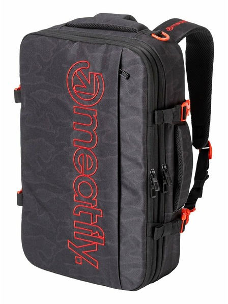 Meatfly Meatfly batoh Riley Morph Black 28 L | Černá | Objem 28 L