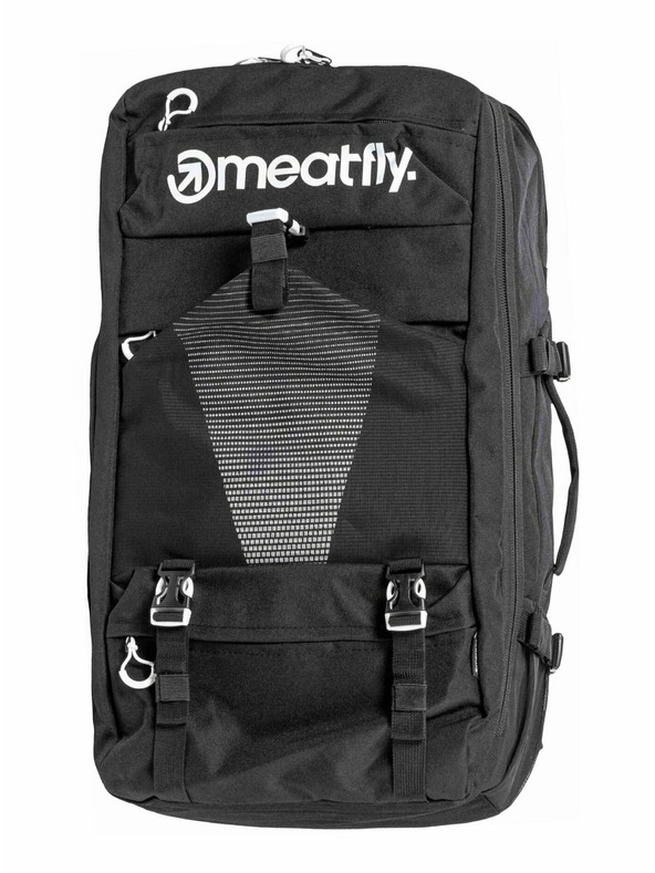 Meatfly Meatfly batoh Bleriot Black 46 L | Černá | Objem 46 L