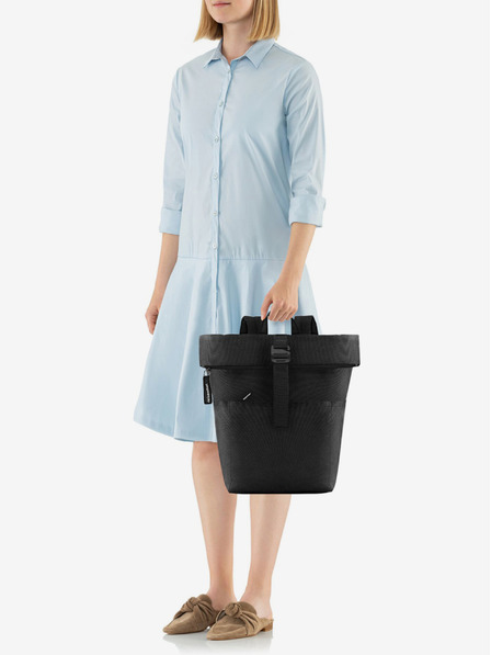 Reisenthel Batoh Reisenthel Rolltop Backpack Black